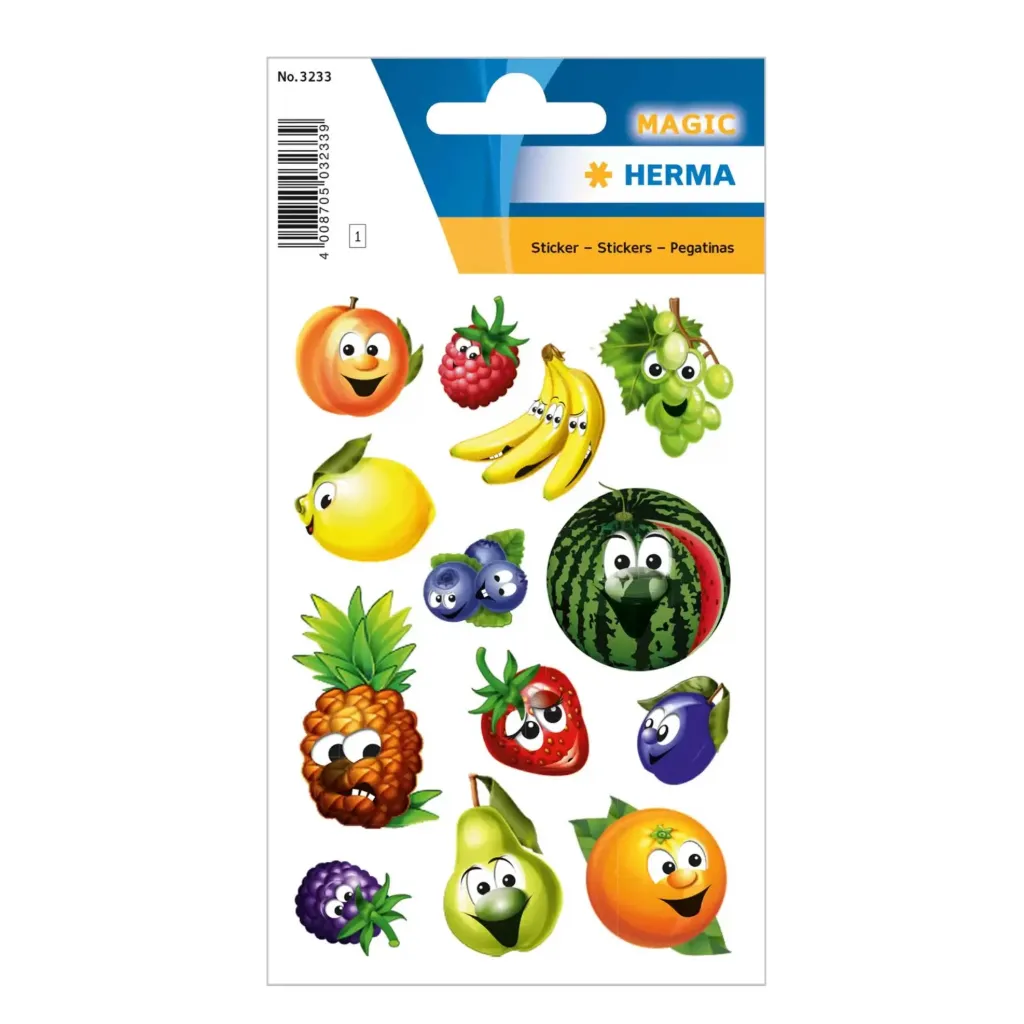 [3233] Herma Sticker Magic Furits Moving Eyes